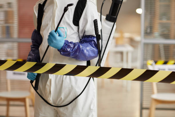 Professional Biohazard technician working in Hindsville, AR